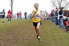 Katie Anne McDonald on her way to winning the under-13 girls McCain World Cross Country Trials and Inter Counties.